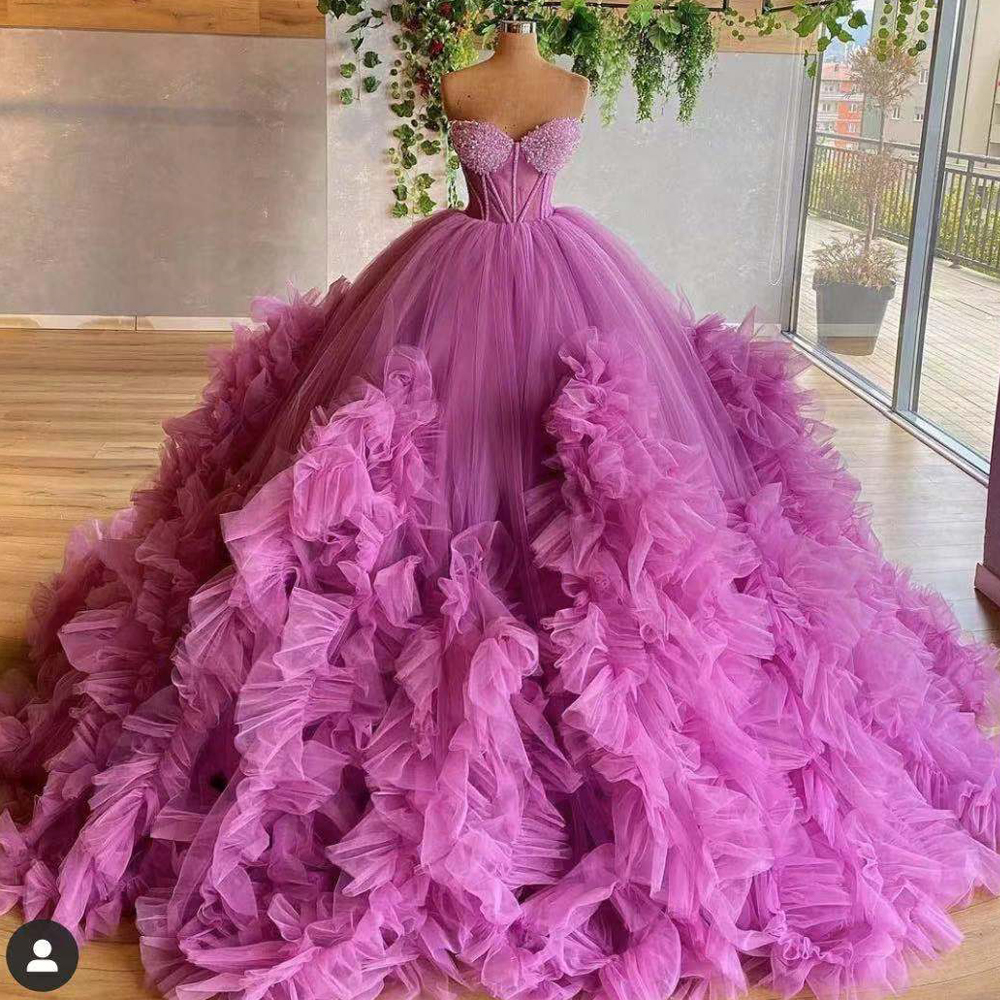 CloverBridal Sweetheart 󺥴 Quinceanera  Tul..